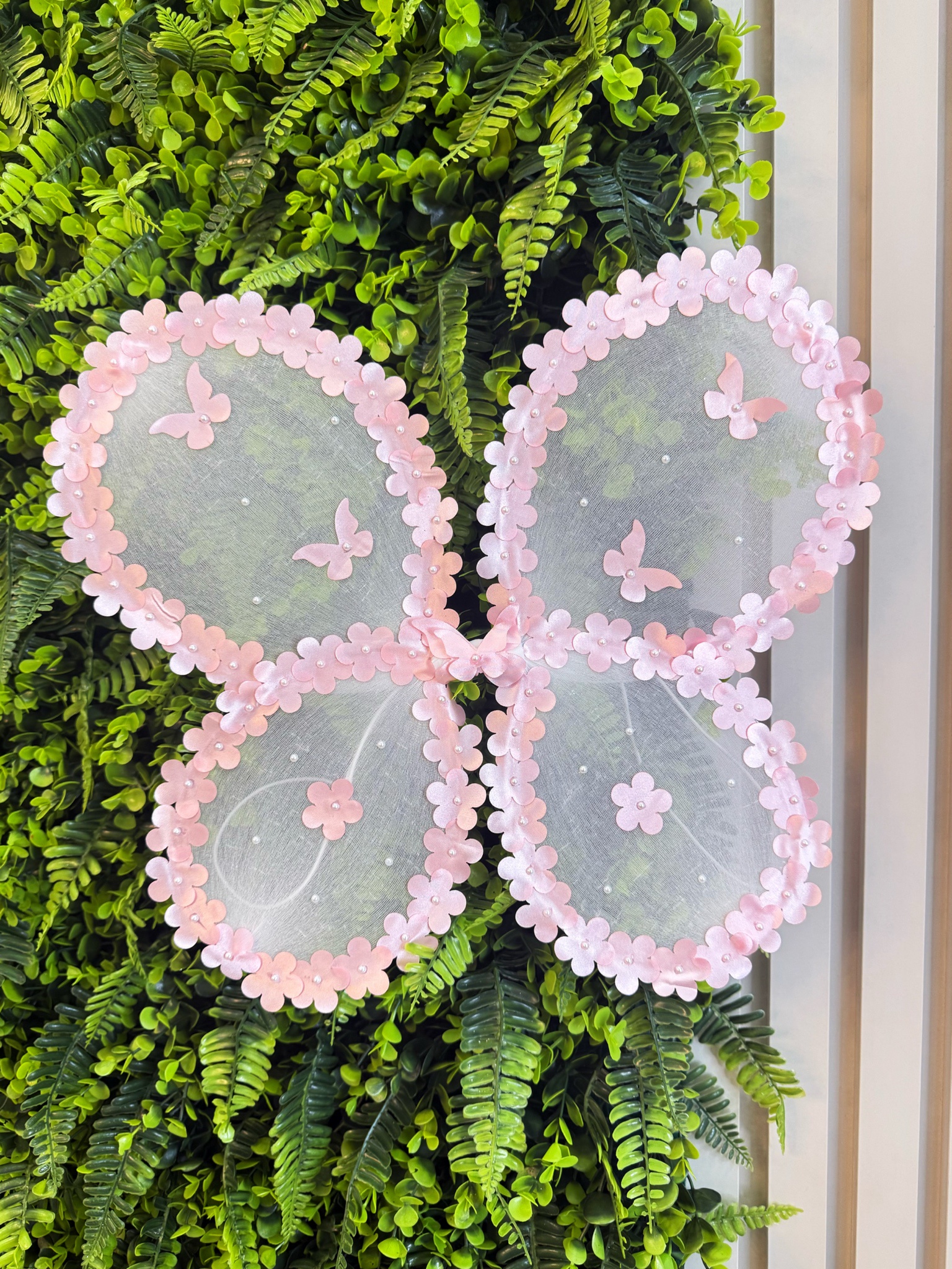 Asa Borboleta Bebê Jardim Encantado Fada Rosa