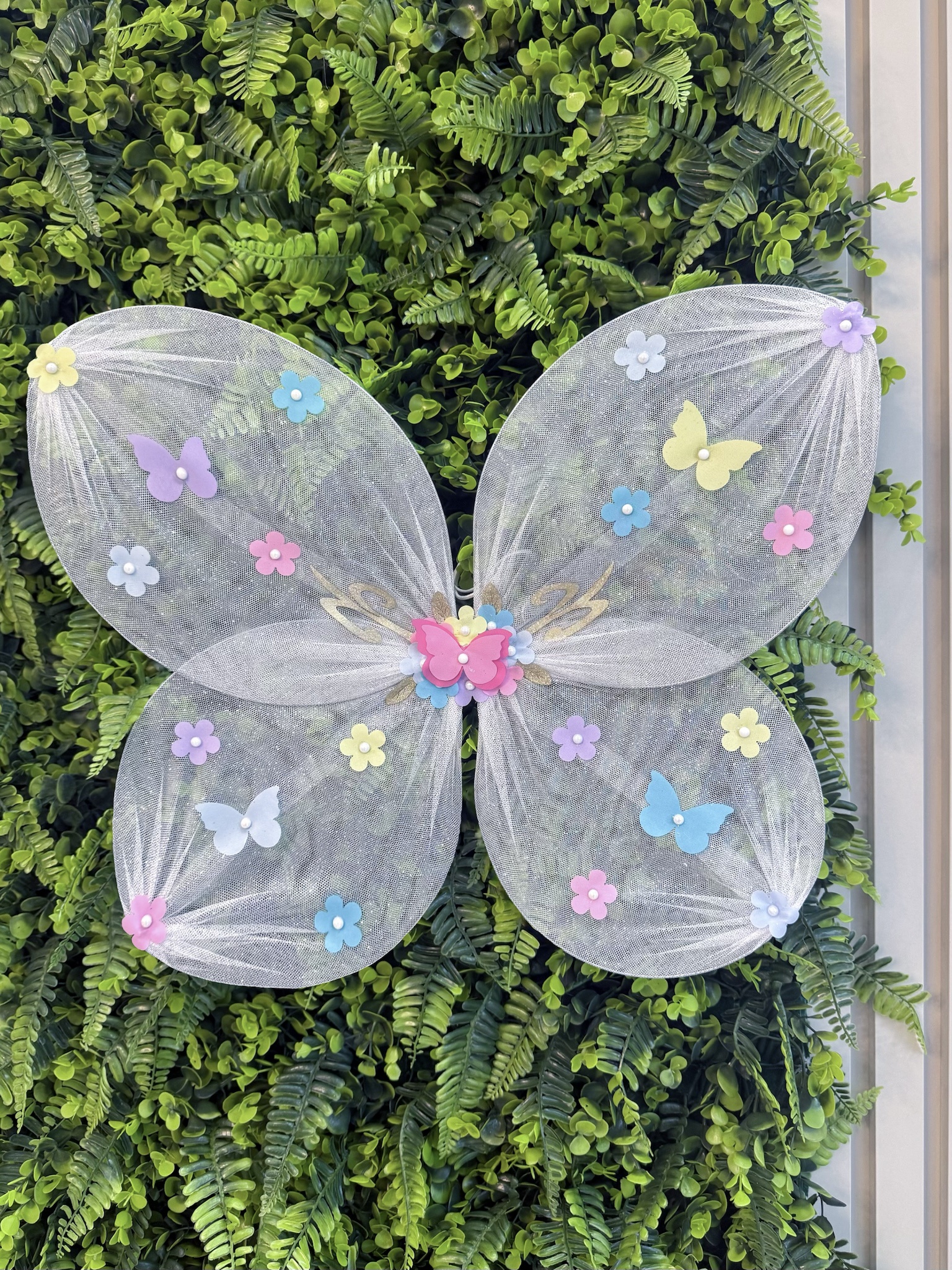 Asa Borboleta Jardim Encantado Fada Super Luxo