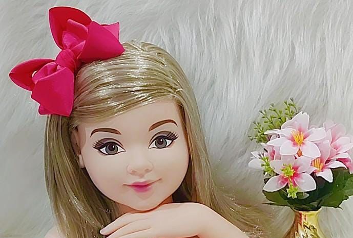 Laço Infantil Pink Luxo