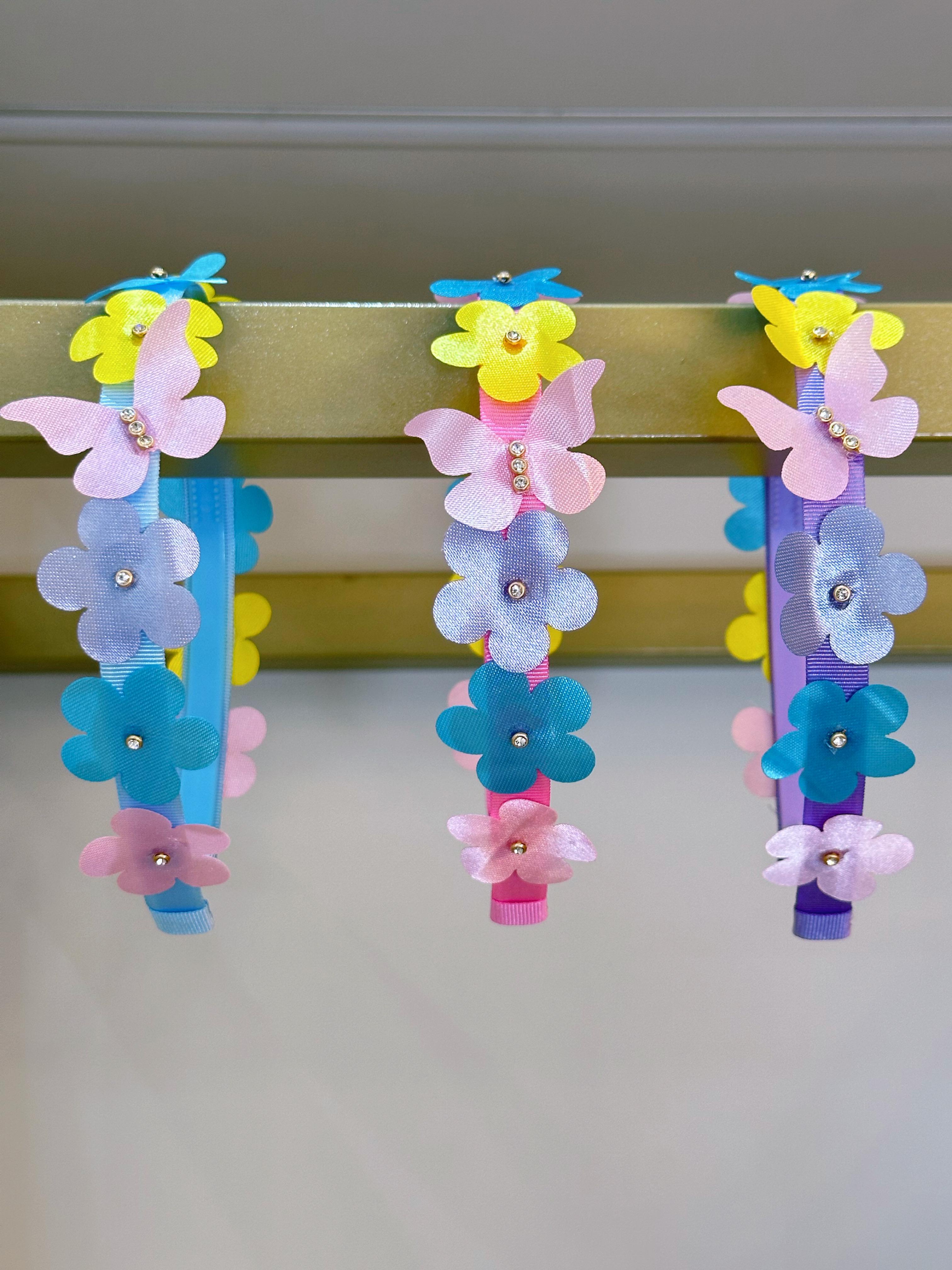 Tiara Infantil Jardim Encantado C/ Strass Super Luxo