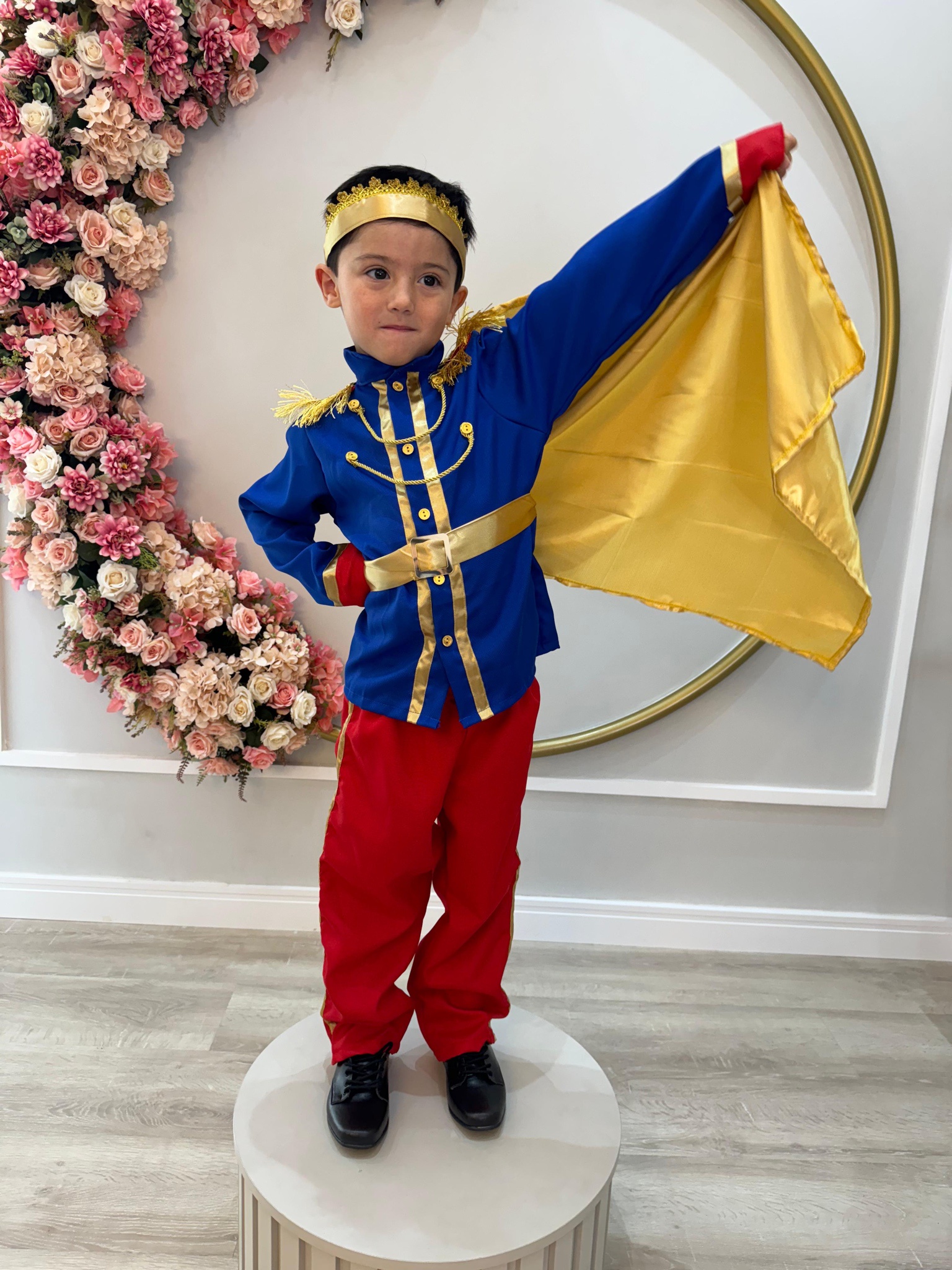 Conjunto Fantasia do Príncipe Festas Luxo