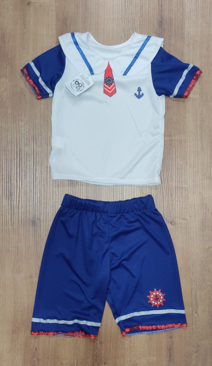 Conjunto Fantasia Infantil do Marinheiro Pop Festas