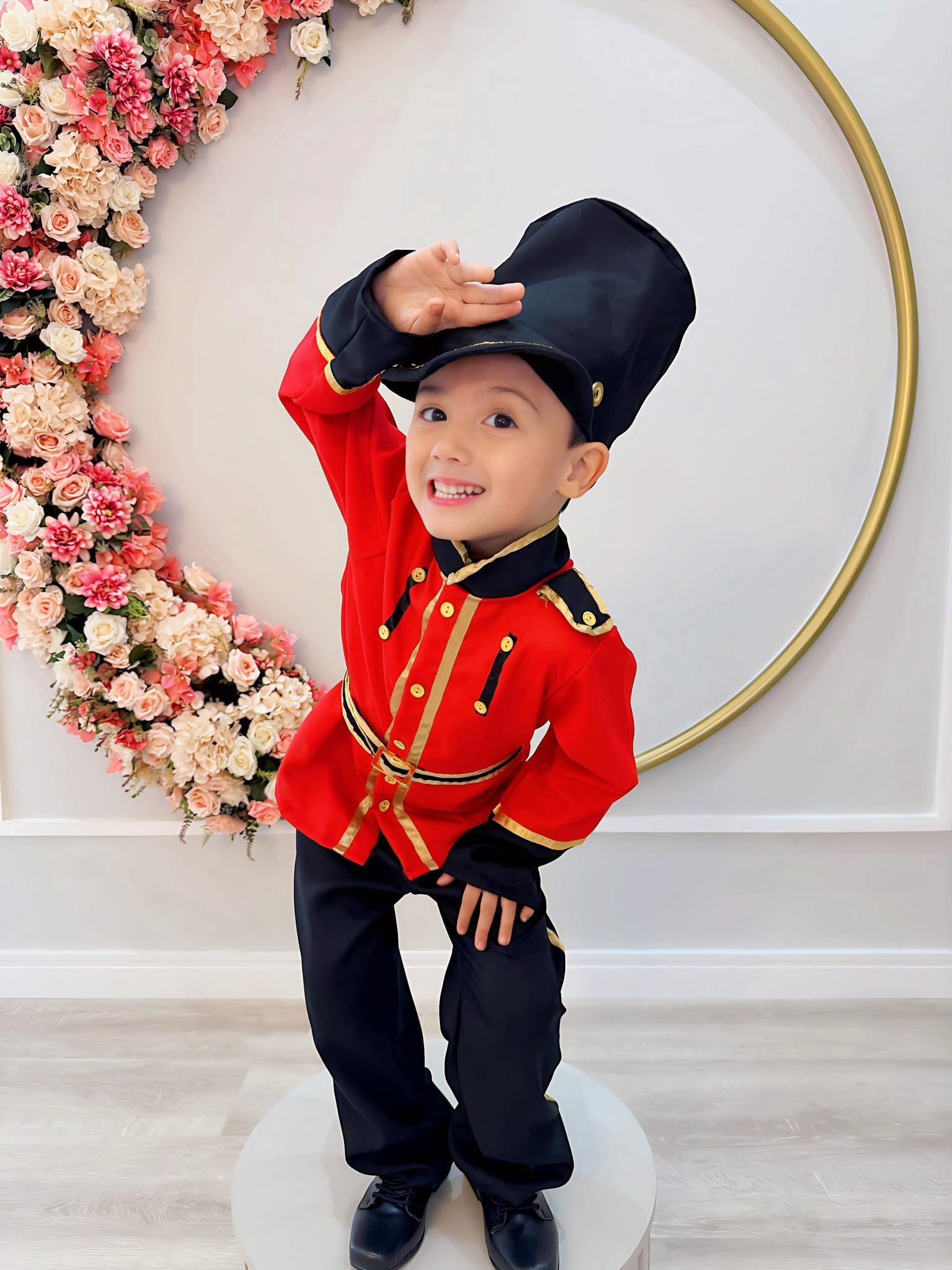 Conjunto Fantasia Soldado em Oxford