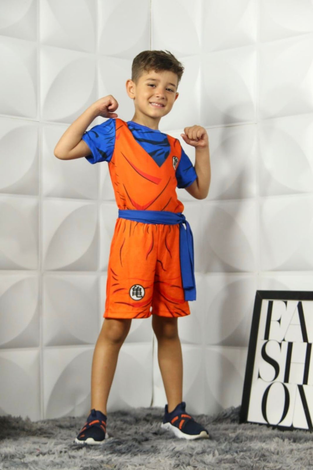 Fantasia Infantil Menino Goku