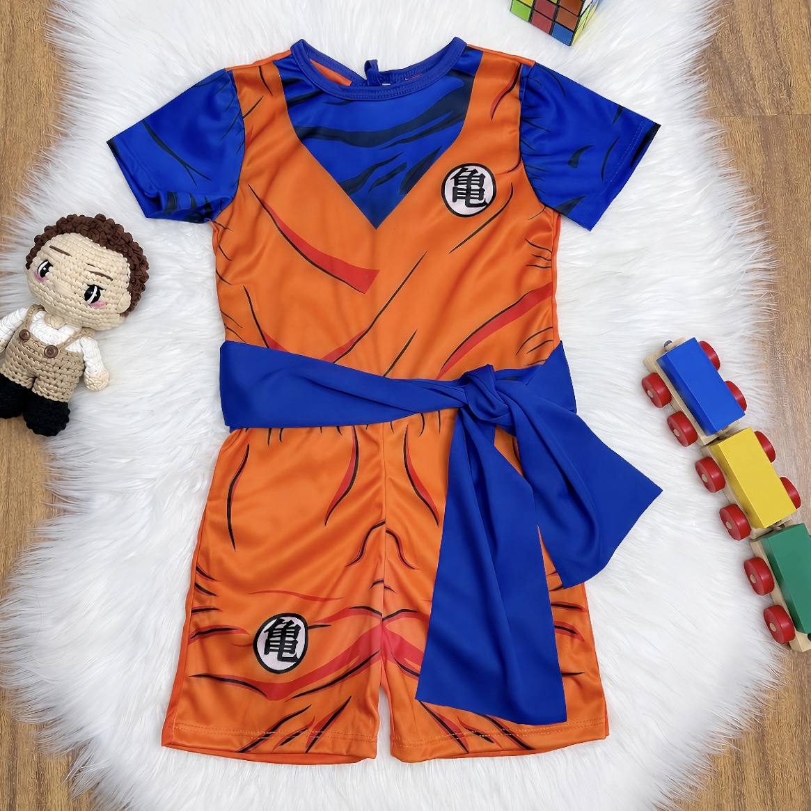 Fantasia Infantil Menino Goku