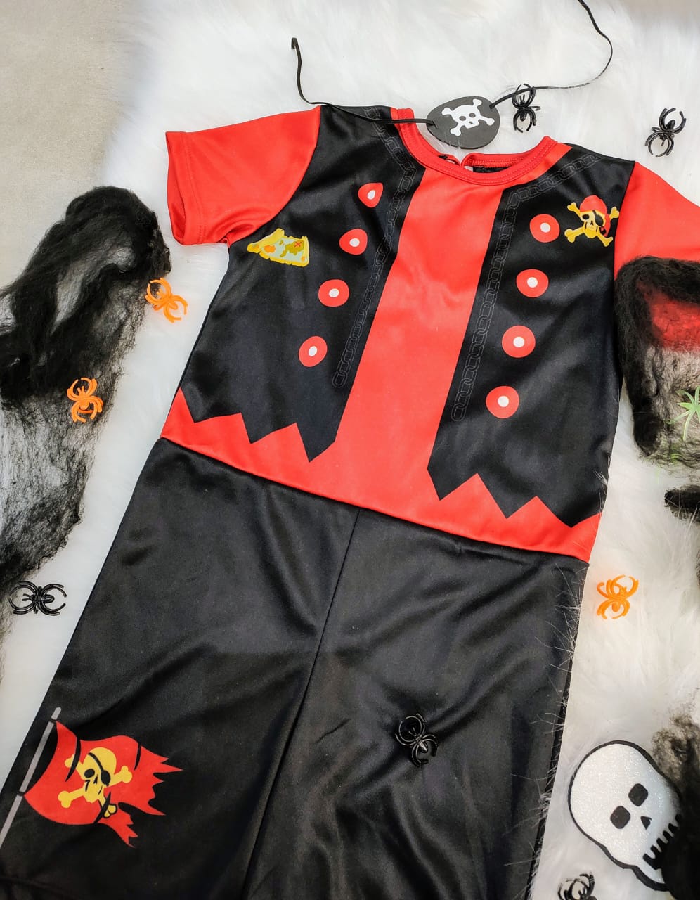 Fantasia Infantil Menino Pirata Tapa Olho