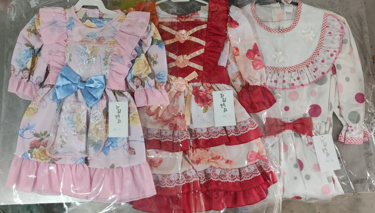 Kit 3 Peças Fantasia Infantil Junino  - 2-6-14 - Variação Cor