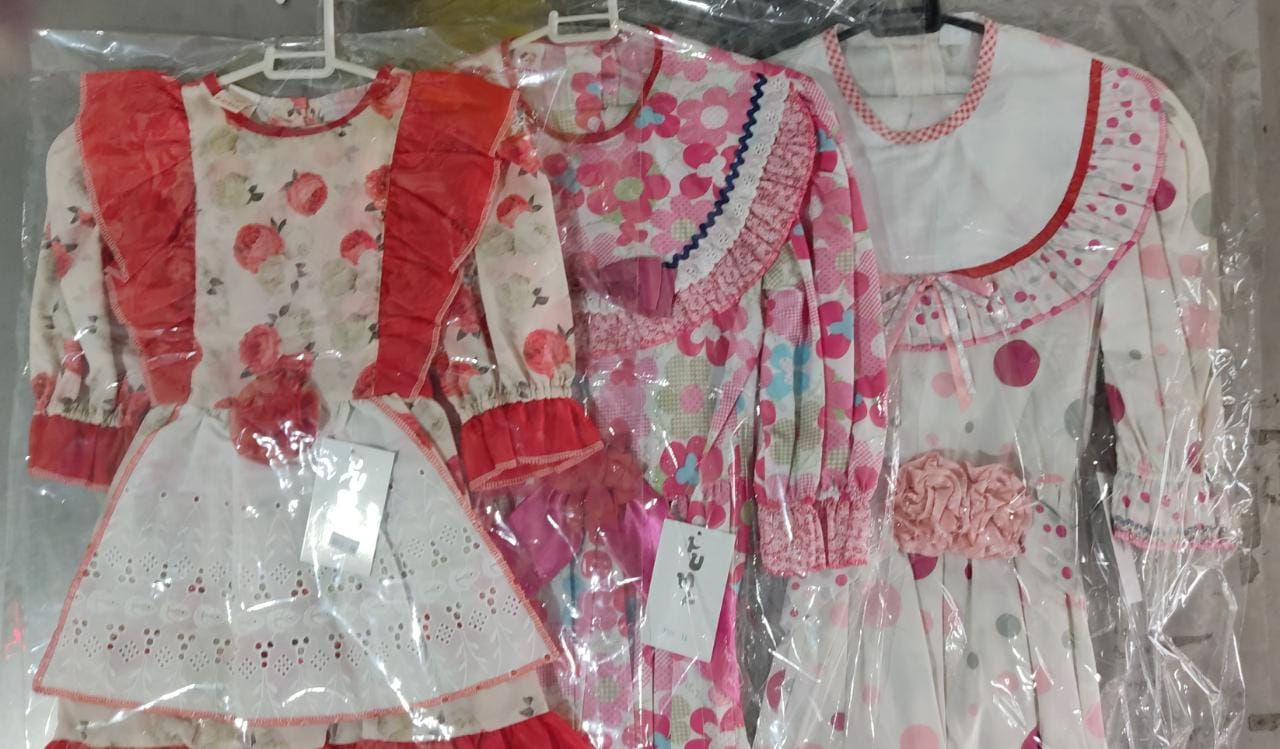 Kit 3 Peças Fantasia Infantil Junino  -8-14-16 - Variação Cor