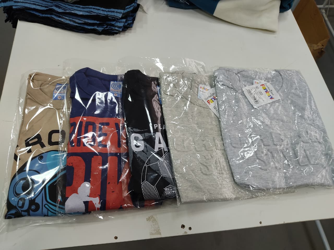Kit Verão Camisetas Masculinas 5 Peças Avulsas Tamanho 10