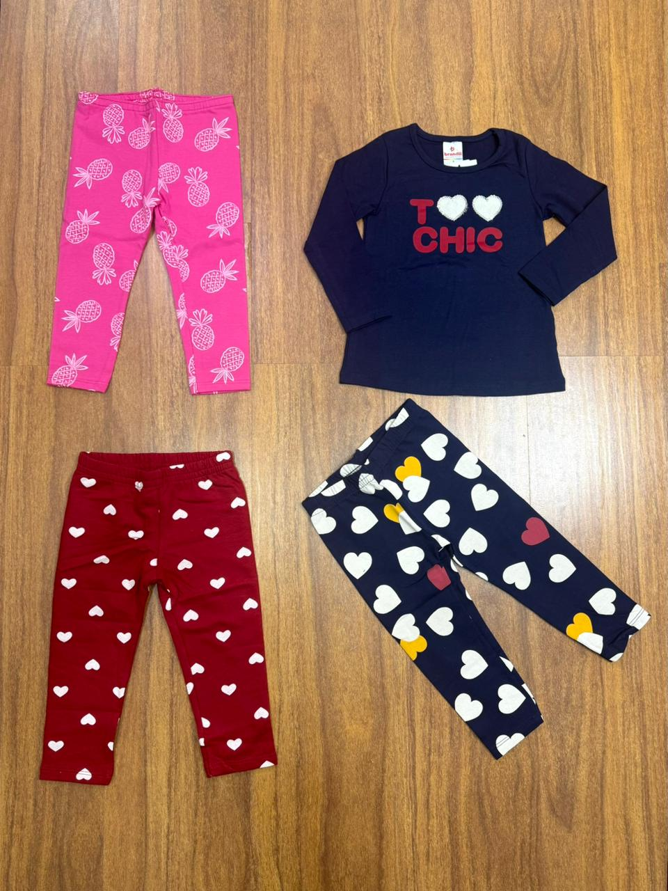 Kit Inverno Infantil Peças Tamanho 1