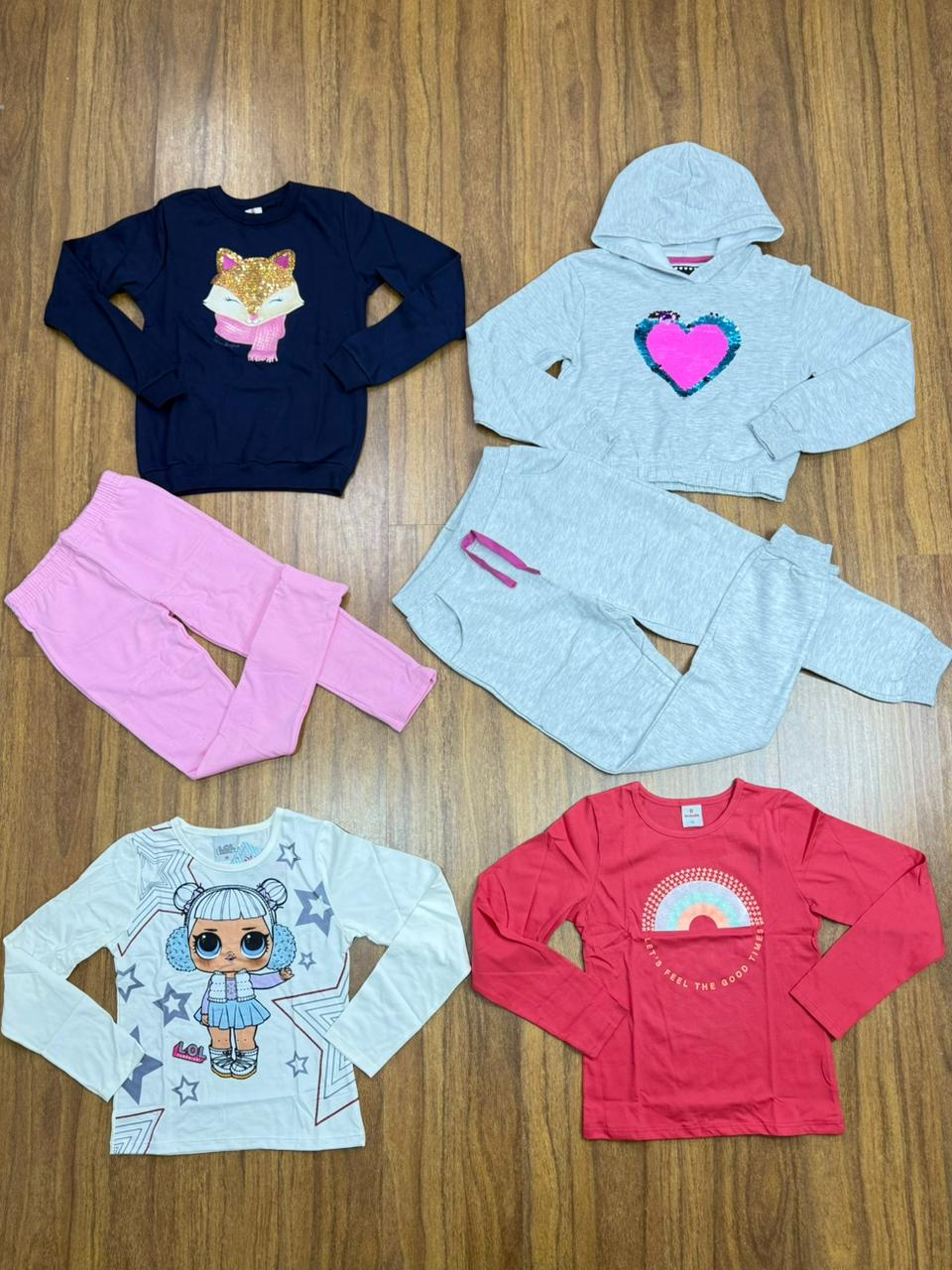 Kit Inverno Infantil Peças Tamanho 10
