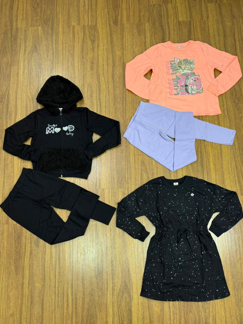 Kit Inverno Infantil Peças Tamanho 12