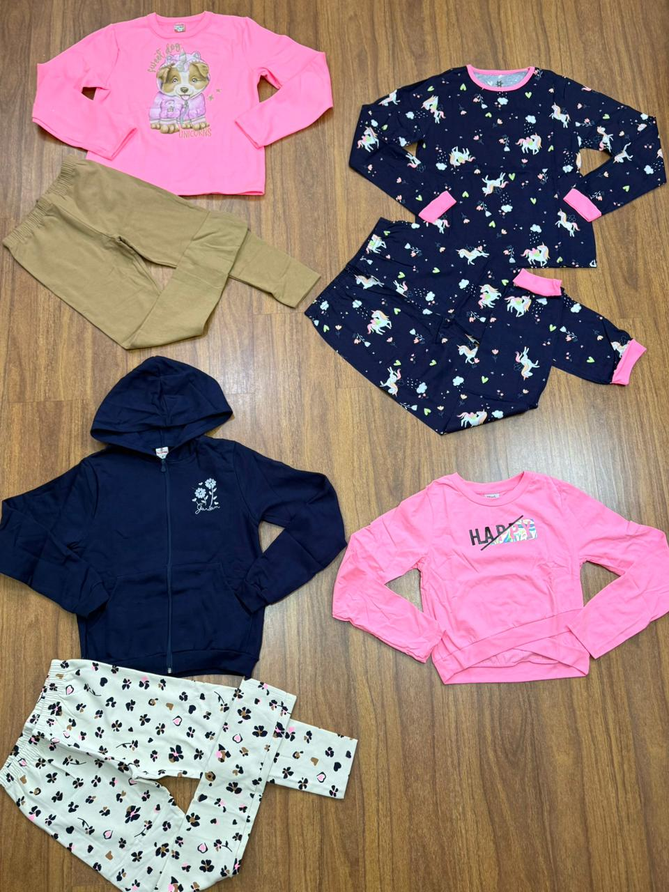 Kit Inverno Infantil Peças Tamanho 14
