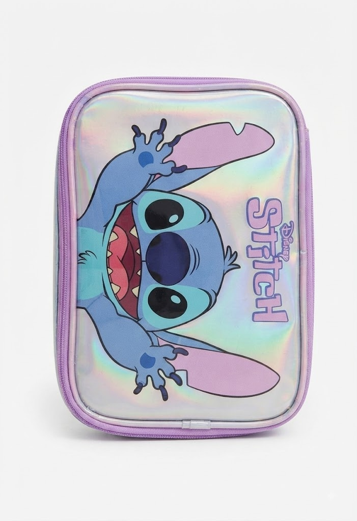 Estojo Box Juvenil da Lilo Stitch Cor: Roxo