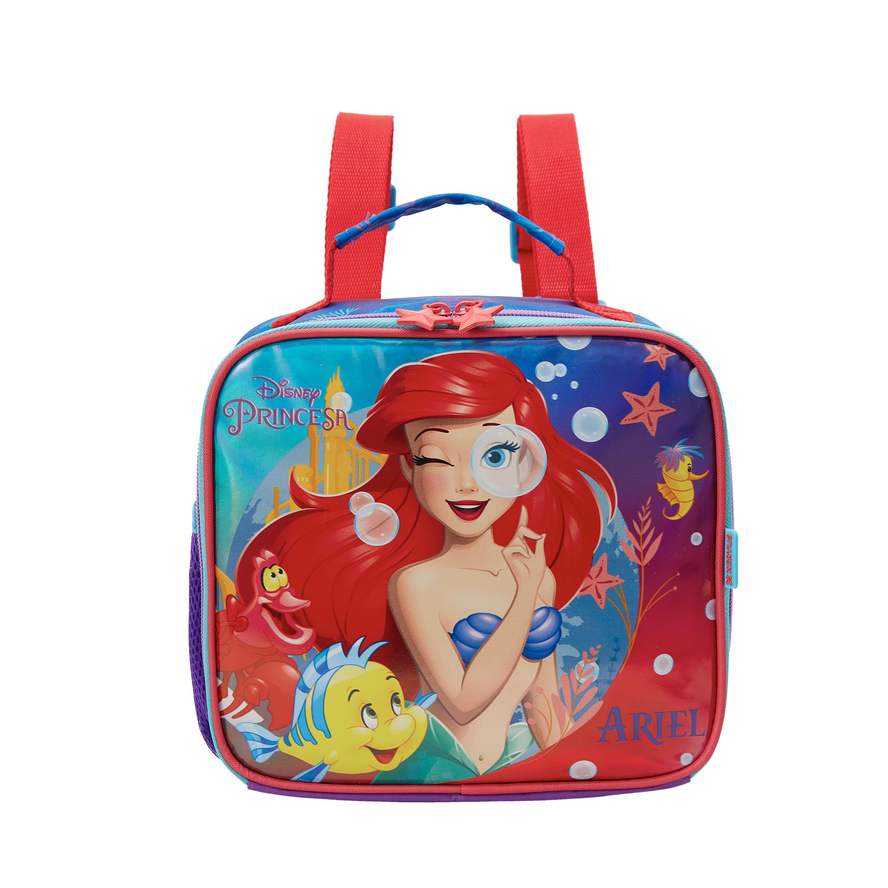Lancheira Escolar da Princesa Disney Ariel Metálica