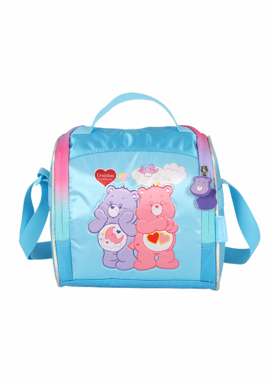Lancheira Escolar dos Ursinhos Carinhosos Azul
