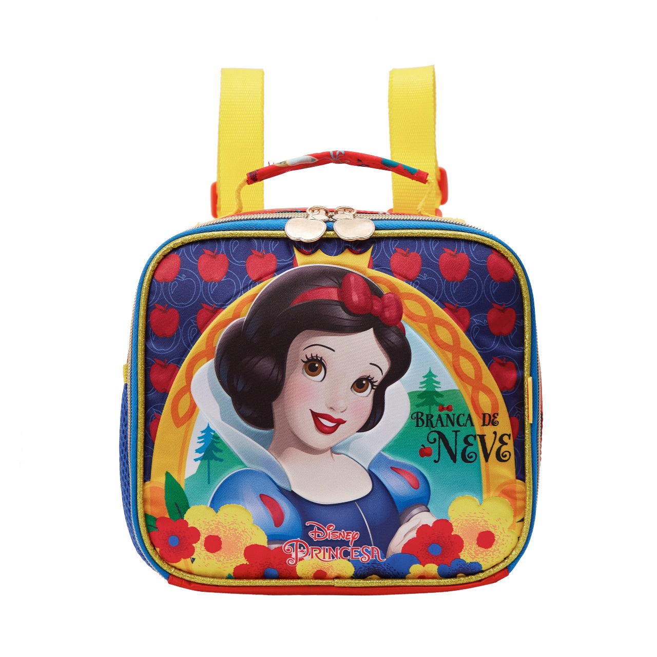 Lancheira Escolar Princesa da Disney Branca de Neve