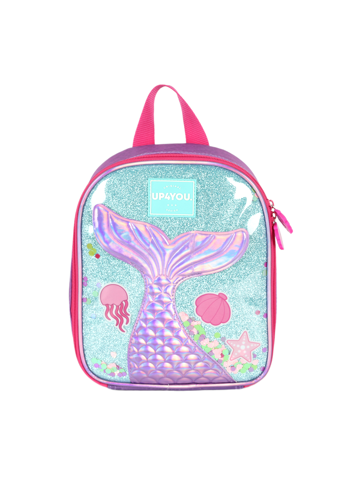 Lancheira Infantil Roxo da Sereia Up4you