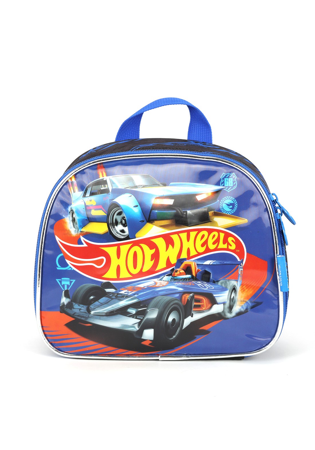 Lancheira Térmica Escolar Hot Wheels Designed For Speed Azul