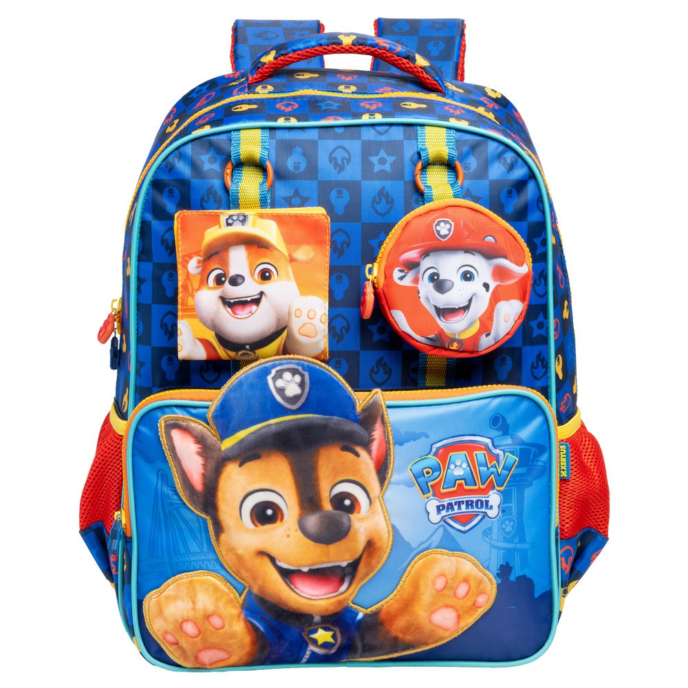 Mochila de Costas Escolar Tam. 16 da Patrulha Canina Y