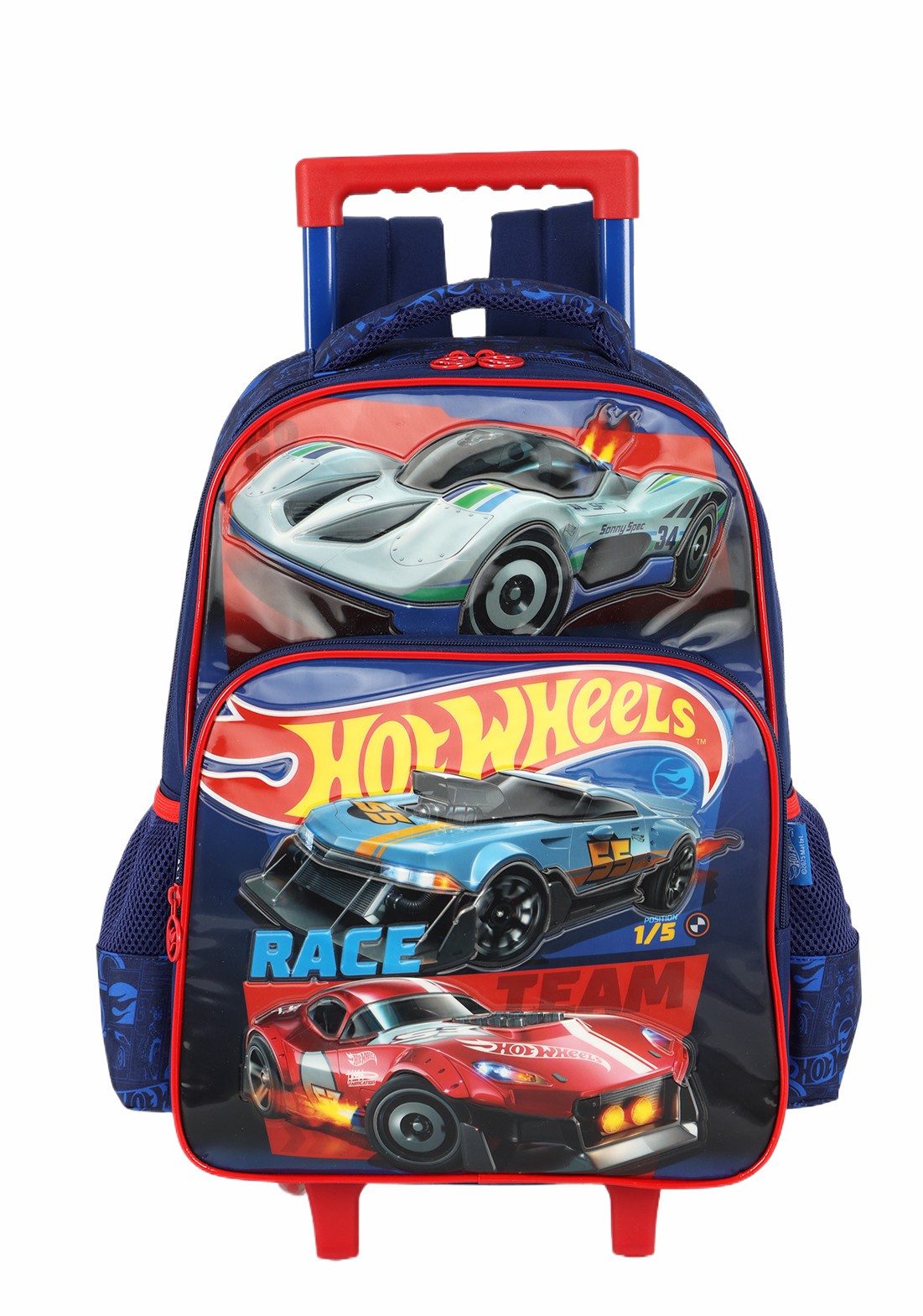 Mochila De Rodinha E Costas Hot Wheels Race For Speed