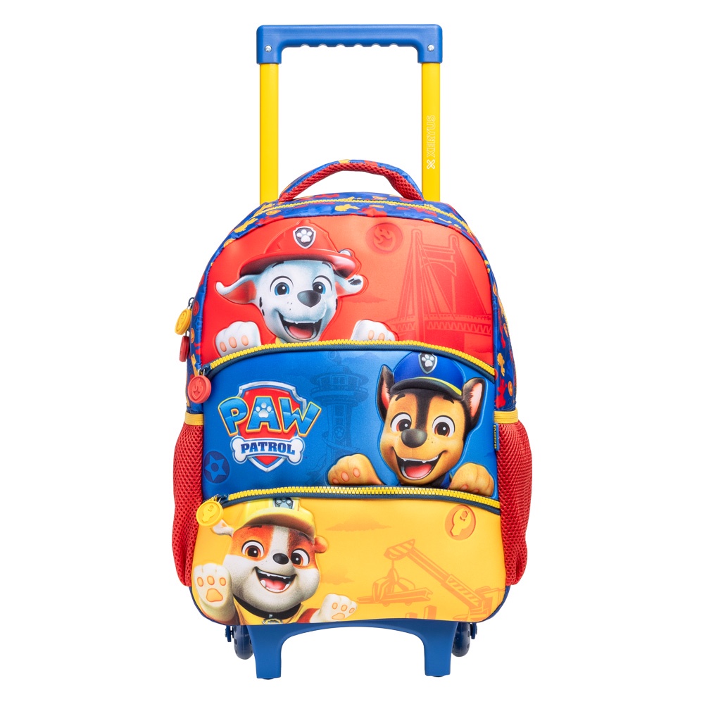 Mochila de Rodinhas Escolar da Patrulha Canina SE Tam.16