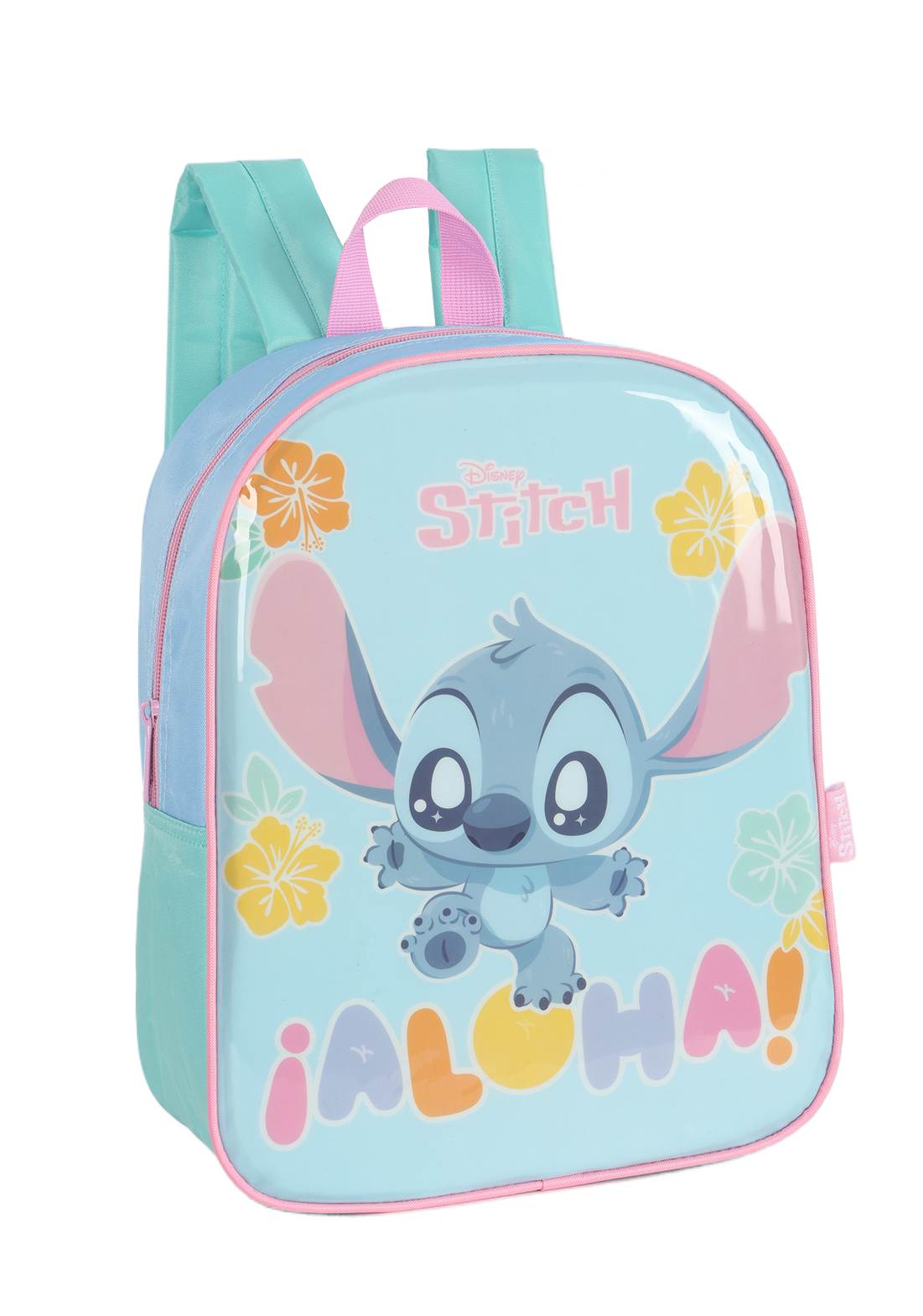 Mochila Infantil Pequena da Lilo Stitch e Angel Azul