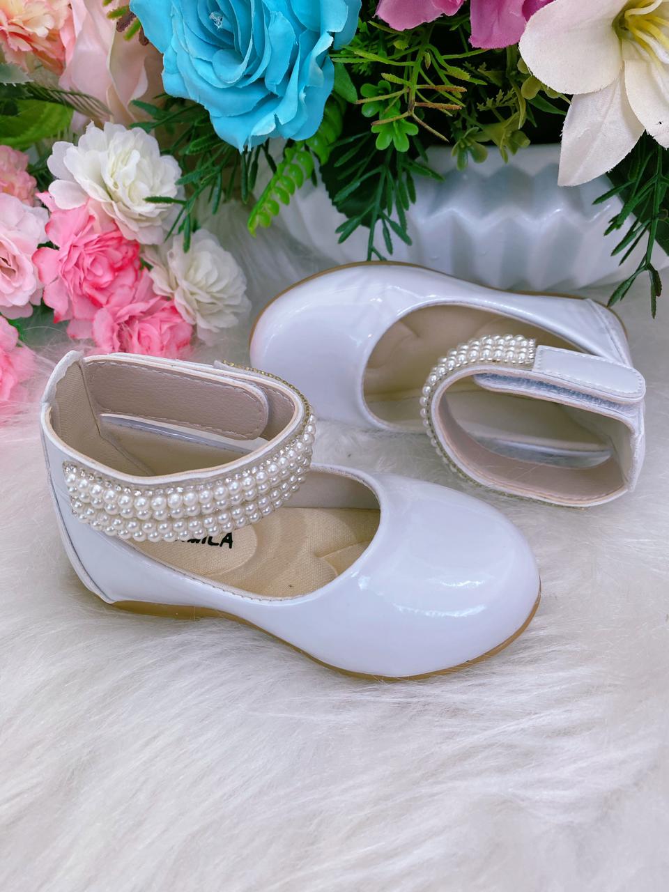Sapato infantil Menino-branco - Maison Baby