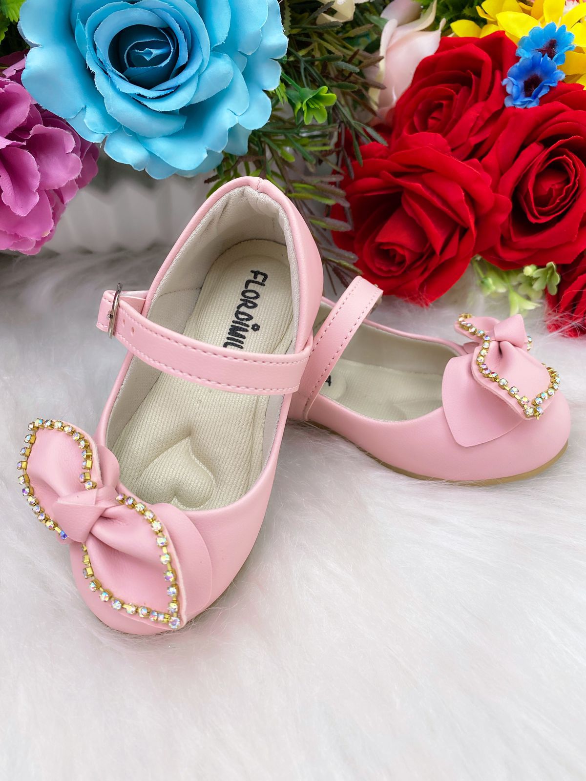 Sapatinho Rosa Fosco