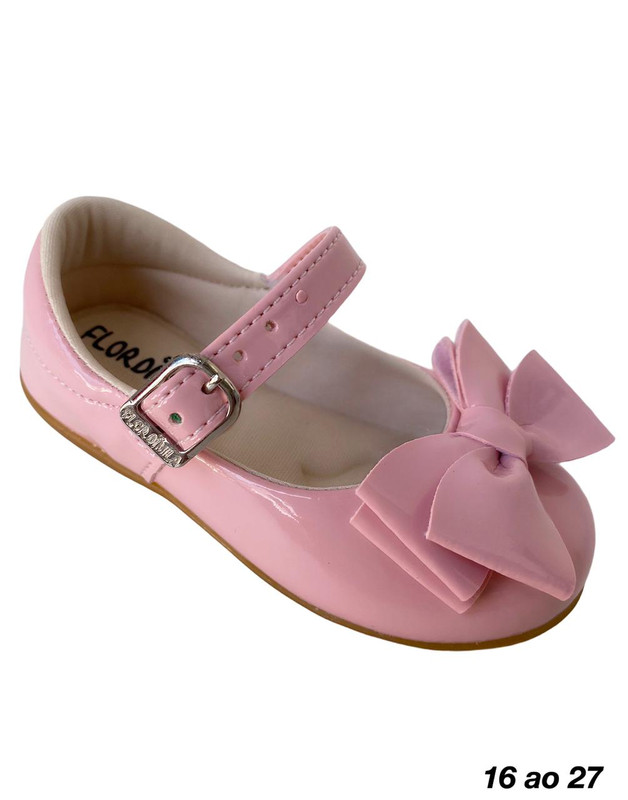 Sapatinho Rosa Verniz
