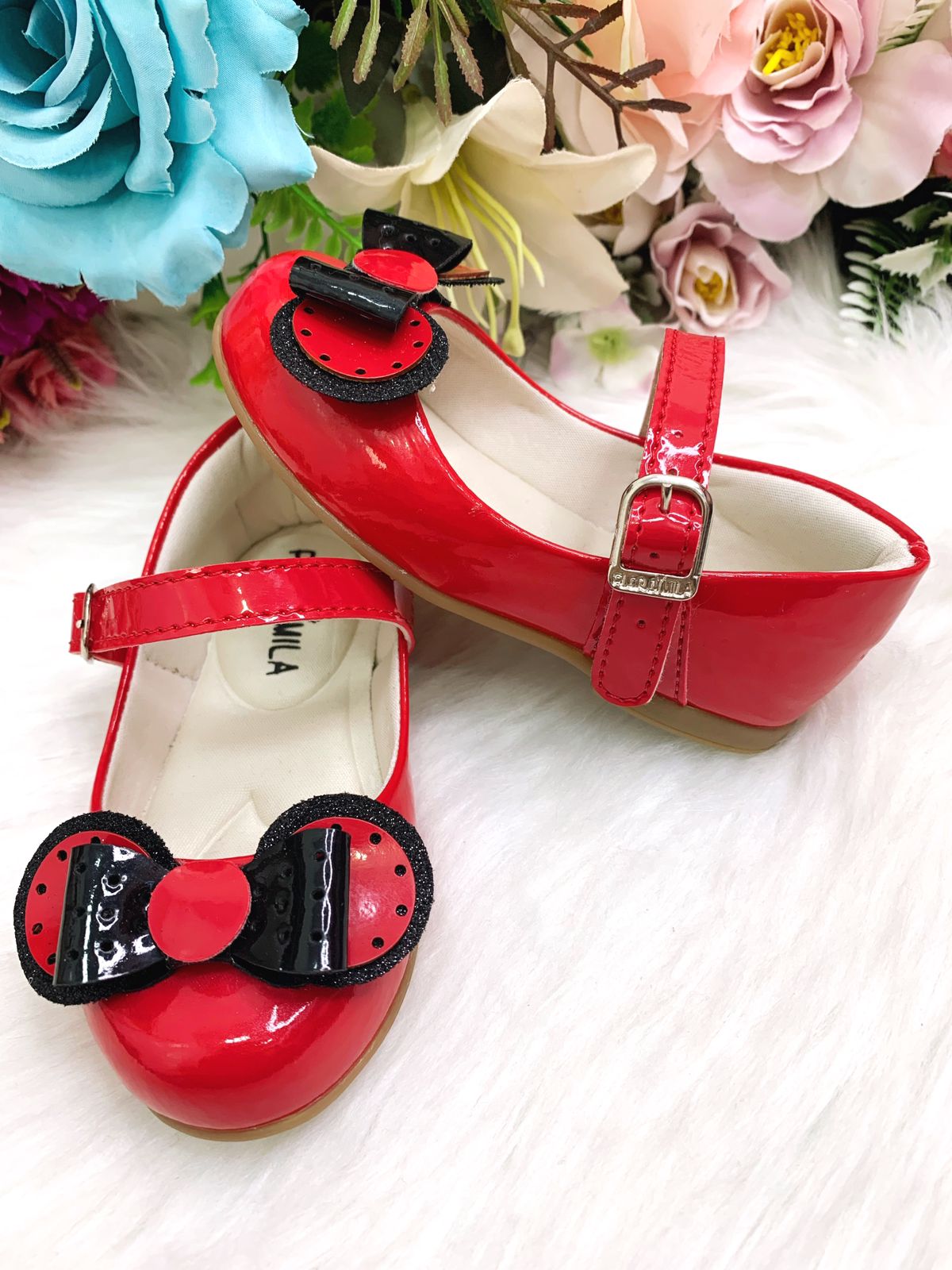 Sapatinho minnie hot sale