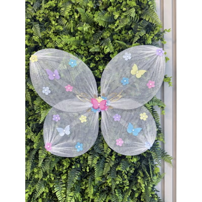 Asa Borboleta Jardim Encantado Fada Super Luxo