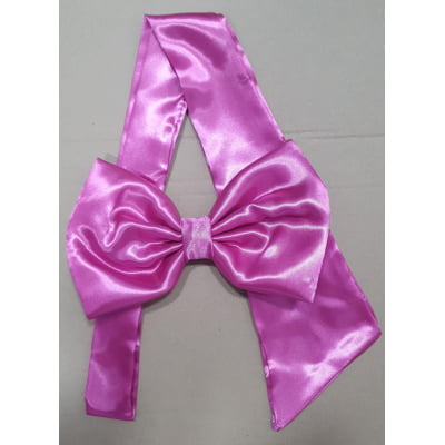 Faixa ajustável com Laço feitos de cetim várias cores para Vestidos 3