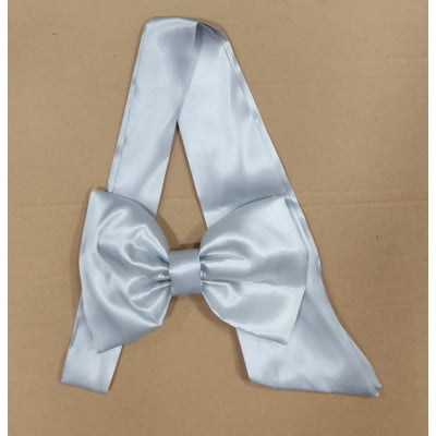 Faixa ajustável com Laço feitos de cetim várias cores para Vestidos 3