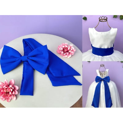 Faixa ajustável com Laço feitos de Poliéster para Vestidos várias cores 1