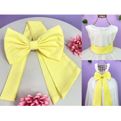 Faixa ajustável com Laço feitos de Poliéster para Vestidos várias cores 1