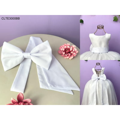 Faixa ajustável com Laço feitos de Poliéster várias cores para Vestidos