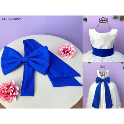 Faixa ajustável com Laço feitos de Poliéster várias cores para Vestidos