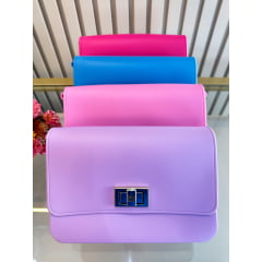 Bolsa Tiracolo Médio C/ Alça Ajustável Varias Cores Luxo