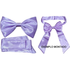 Cinto ajustável com Laço feitos de cetim várias cores para Vestidos