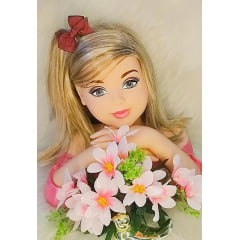 Laço Baby Infantil Nó Marsala Com Bico de Pato