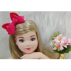 Laço Infantil Pink Luxo