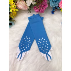Luva Infantil Azul Luxo Tamanho Único