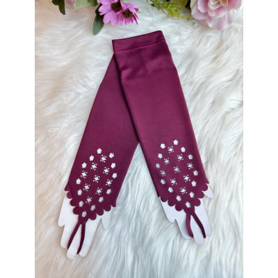 Luva Infantil Luxo Várias Cores de Tamanho Único