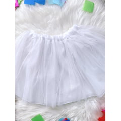 Saia de Tule Infantil Coloridos Com Glitter e Leds