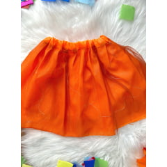 Saia de Tule Infantil Coloridos Com Glitter e Leds