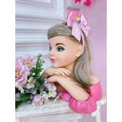Tiara Infantil Circo Luxo Princesas Festa Luxo