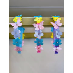Tiara Infantil Jardim Encantado C/ Strass Super Luxo