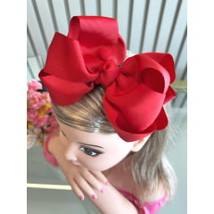 Tiara Infantil Vermelho Maxx Nó
