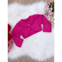 Bolero Infantil Pink Soft Luxo